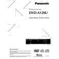 PANASONIC DVDA120U Manual de Usuario