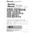 PIONEER VSX1016VK Manual de Servicio