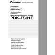 PIONEER PDK-FS01E Manual de Usuario