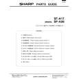 SHARP SF-A17 Catálogo de piezas