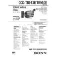 SONY CCD-TRV913E Manual de Servicio