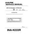 ALPINE INA-N333R Manual de Servicio