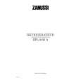 ZANUSSI ZPL9155A Manual de Usuario