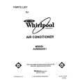 WHIRLPOOL ACM062XX1 Catálogo de piezas