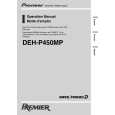 PIONEER DEH-P450MP Manual de Usuario