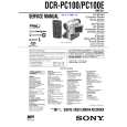 SONY DCR-PC100 Manual de Servicio