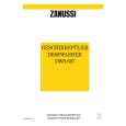 ZANUSSI DWS697S Manual de Usuario