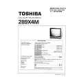 TOSHIBA 289X4M Manual de Servicio