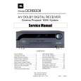 JBL DCR600II Manual de Servicio