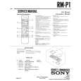 SONY RMP1 Manual de Servicio
