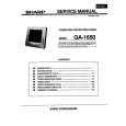 SHARP QA-1650 Manual de Servicio