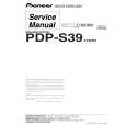 PIONEER PDP-S39/XTW1/E5 Manual de Servicio