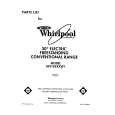 WHIRLPOOL RF3105XXW1 Catálogo de piezas
