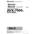 PIONEER AVX-7600/EW Manual de Servicio