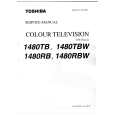 TOSHIBA 1480RBW Manual de Servicio