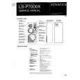 KENWOOD LS-P7000X Manual de Servicio