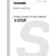 TOSHIBA V-231UK Manual de Servicio