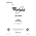 WHIRLPOOL LG5801XMN1 Catálogo de piezas