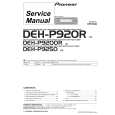 PIONEER DEH-P920R Manual de Servicio