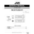JVC KDG110 Manual de Servicio