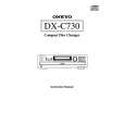 ONKYO DX-C730 Manual de Usuario