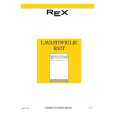 REX-ELECTROLUX RS3T Manual de Usuario
