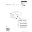 SANYO PLC-XP55 Manual de Servicio
