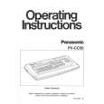 PANASONIC PVCC50 Manual de Usuario
