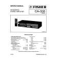 FISHER CA-335 Manual de Servicio