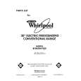 WHIRLPOOL RF3020XVG0 Catálogo de piezas