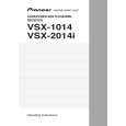 PIONEER VSX-1014-K/HYXJ Manual de Usuario