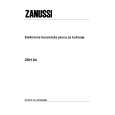 ZANUSSI ZKH64N Manual de Usuario