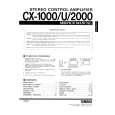 YAMAHA CX1000 Manual de Servicio