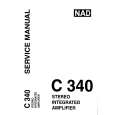 NAD C340 Manual de Servicio