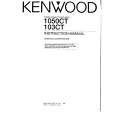 KENWOOD 103CT Manual de Usuario