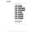 SONY UP-2900MD Manual de Servicio