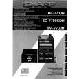 SHARP SC7700CDH Manual de Usuario