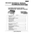 SHARP VB-500BG Manual de Servicio