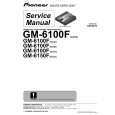 PIONEER GM-6100F/XU/EW Manual de Servicio