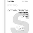 TOSHIBA TLPT50 Manual de Servicio