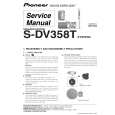 PIONEER S-DV358T/XTW/EW5 Manual de Servicio