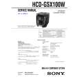 SONY HCD-GSX100W Manual de Servicio