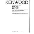 KENWOOD 105VR Manual de Usuario
