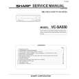 SHARP VC-SA550 Manual de Servicio