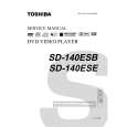 TOSHIBA SD-140ESB Manual de Servicio