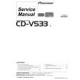 PIONEER CDVS33 Manual de Servicio