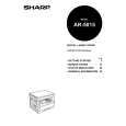 SHARP AR5015 Manual de Usuario