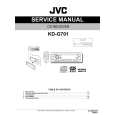 JVC KD-G701 for EU Manual de Servicio