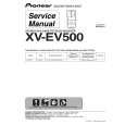 PIONEER XV-EV500/DLXJ/NC Manual de Servicio