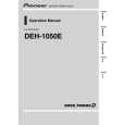 PIONEER DEH-1050E/XN/ES Manual de Usuario